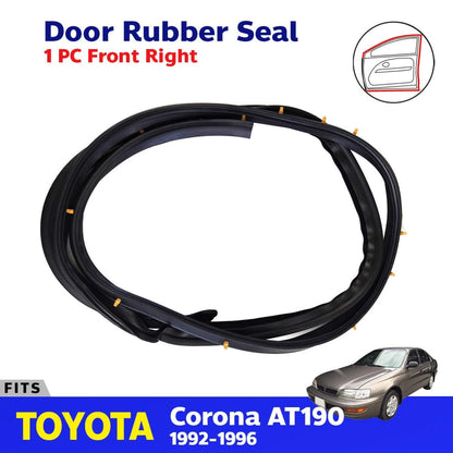 Door Rubber Seal Weatherstrip Front RH Fits Toyota Corona AT190 SED 1992-96 D08