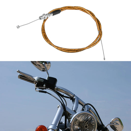 120cm Gold Tone Throttle Cable Wire for ATV Quad
