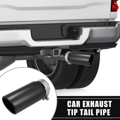 2.8" Inlet 8.5" Length Exhaust Tip Tailpipe for Toyota Tacoma (2005-2023)