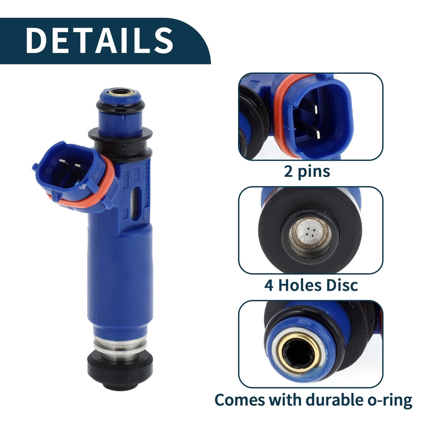 Fuel Injector 1 Pc for Mazda MX5 1.6L (1998-2005)