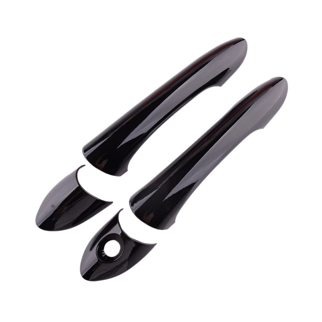 Glossy Black Door Handle Cover Trim for Hyundai Sonata (2011-2014)