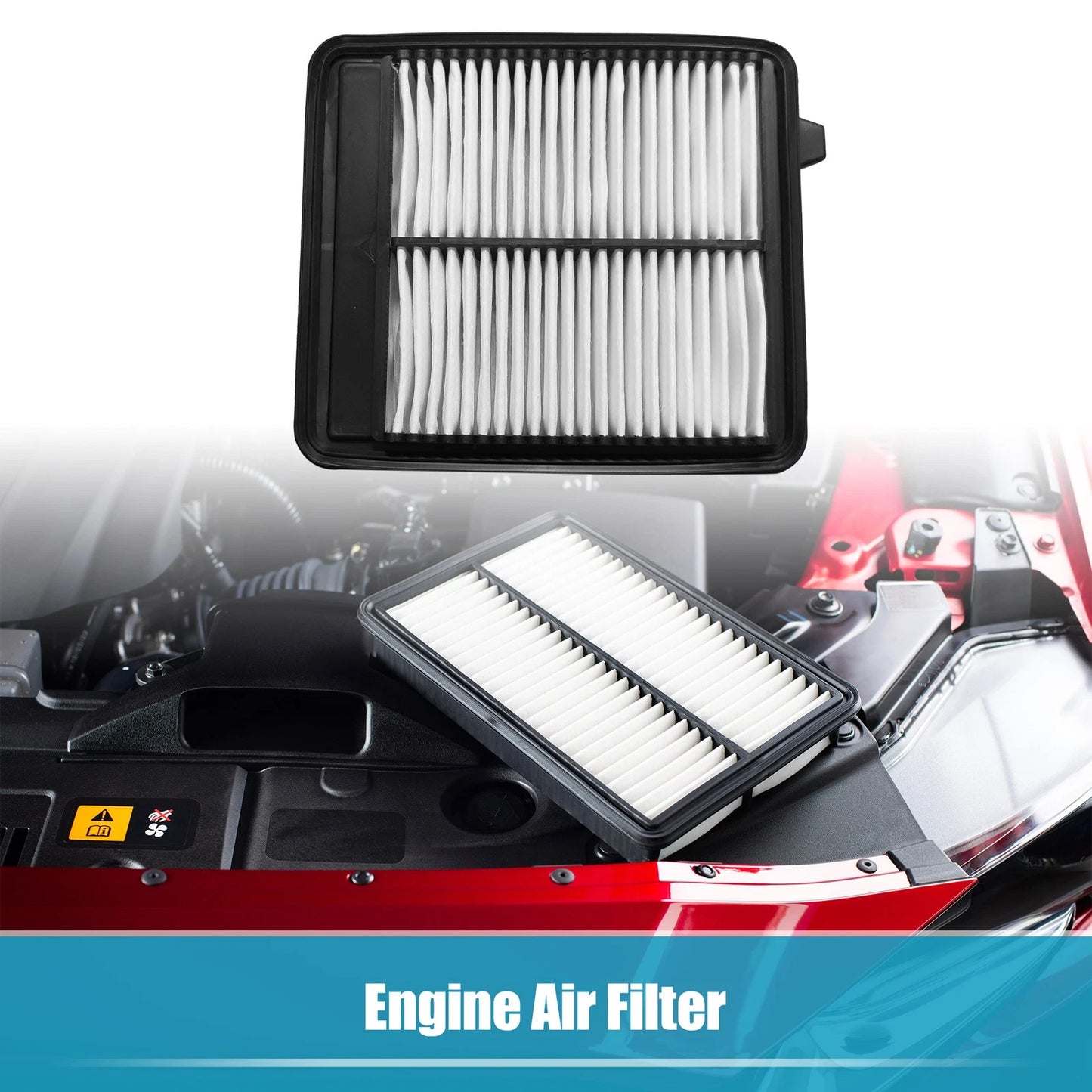 Car Engine Air Filter & Cabin Air Filter for HONDA N-BOX (2017-2023)