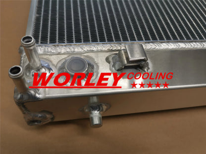26mm Aluminum Radiator & Blue Hoses for Holden Commodore VY (2002-2004)