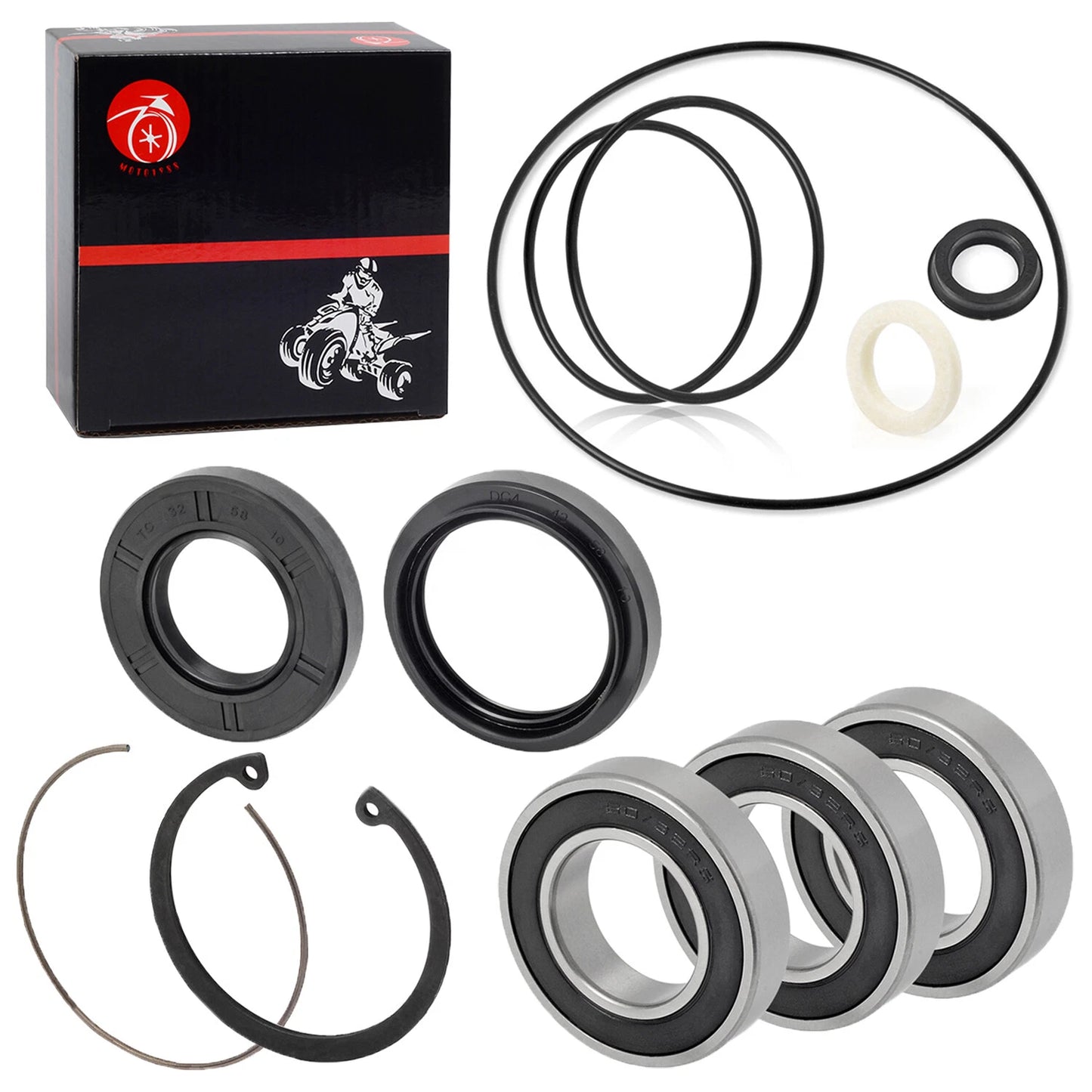 Rear Axle Bearing Seal Kit for HONDA RECON 250 TRX250 (1997–2020)