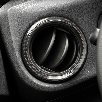 Carbon Fiber Side Air Outlet Vent Cover Trim Fits Toyota 86 Subar BRZ 2013-2018