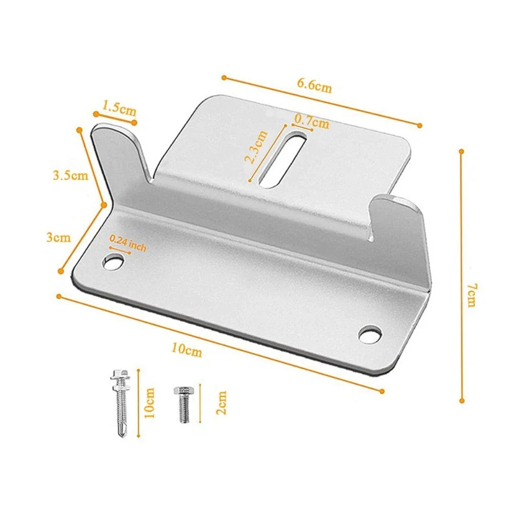 8PCS Aluminum Solar Panel Mounting Brackets for Boats/RVs/Cabins
