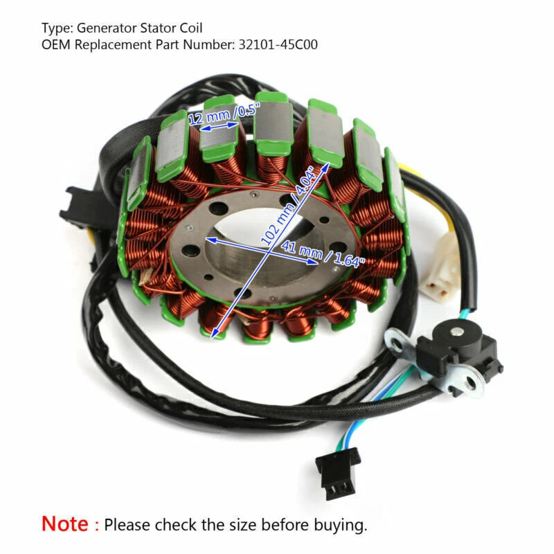 Stator Coil for Suzuki VS800 Intruder 800 (1998-2009)