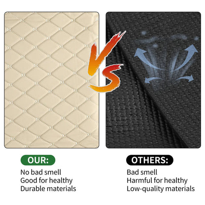 Cargo Liner Trunk Mat for Honda CR-V 2012-2016 3D Diamond Pattern Beige