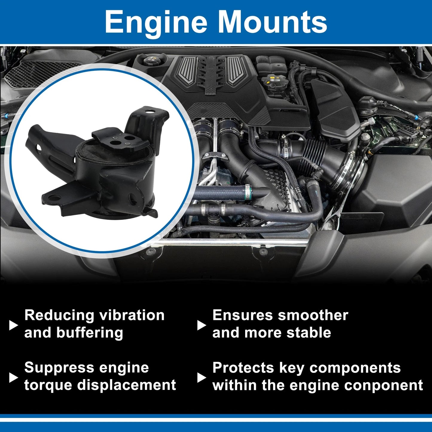 Engine Motor Mount for Kia Sorento 3.3L (2016-2020)