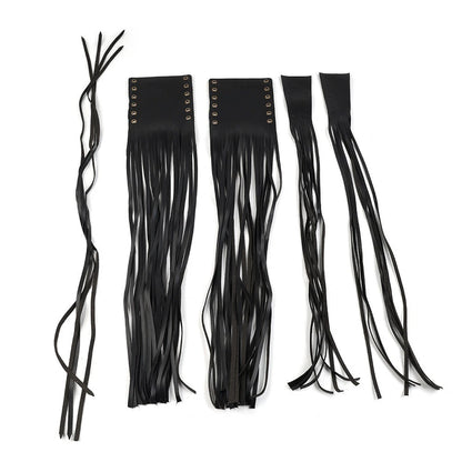 Universal Handlebar Grip Tassel & Clutch Lever Fringe Covers for Motorcycle