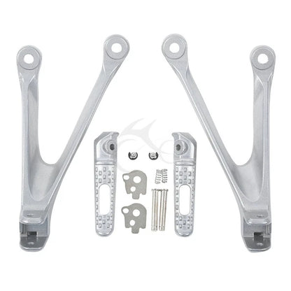 Rear Passenger Footrests Footpegs Peg Brackets for Honda CBR1000RR (2008-2016)