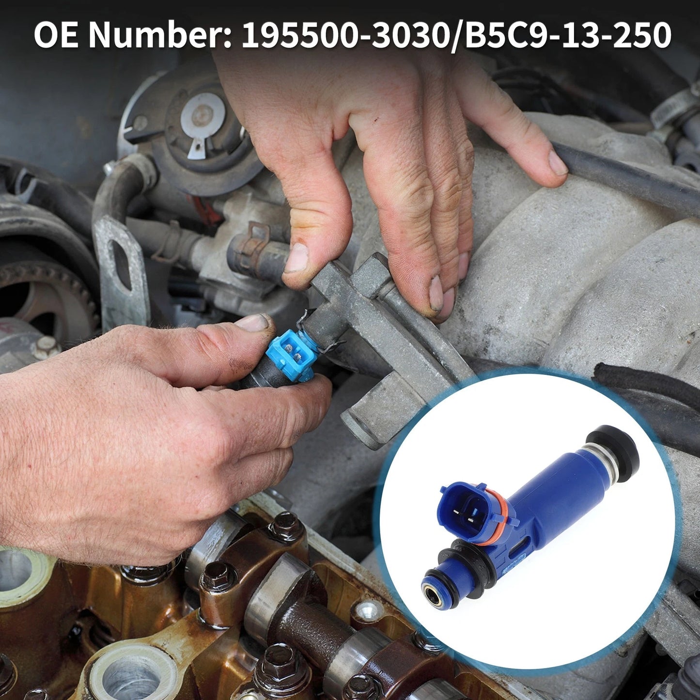 Fuel Injector 1 Pc for Mazda MX5 1.6L (1998-2005)