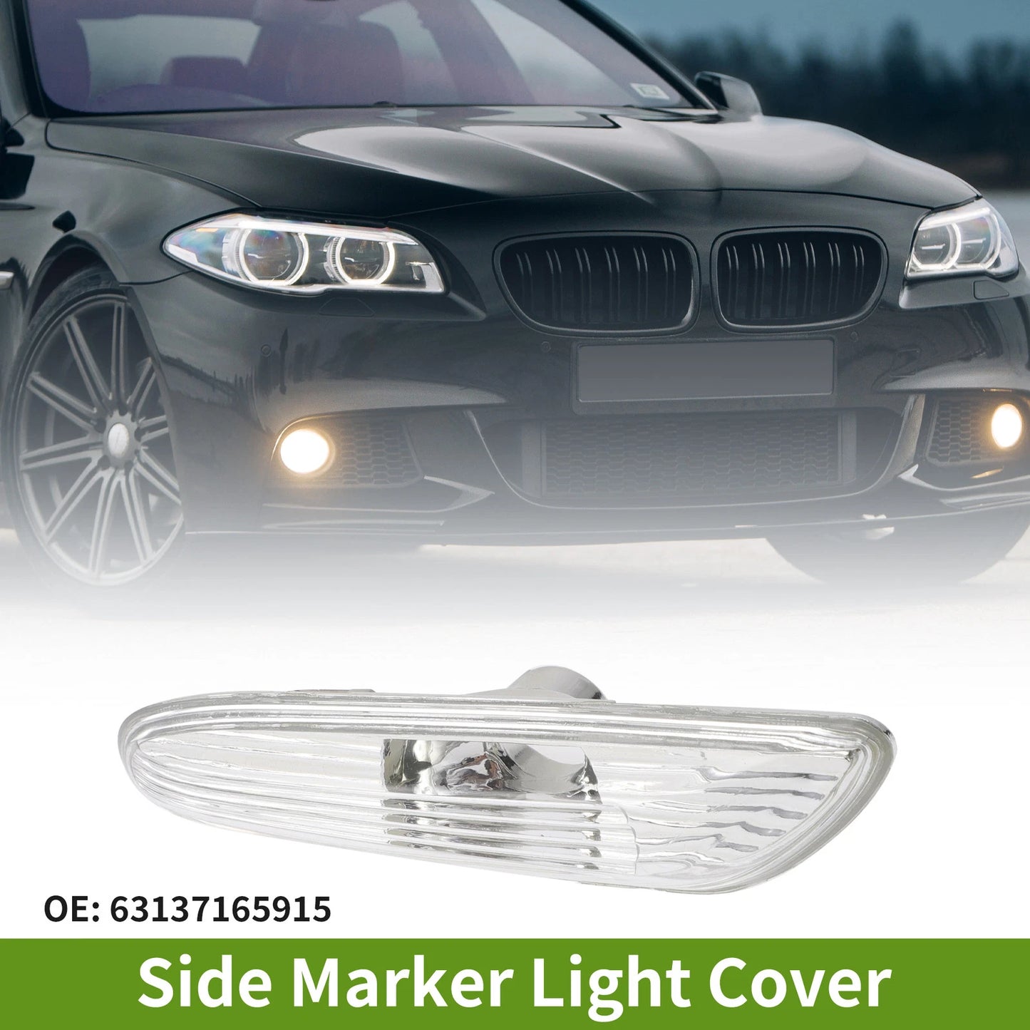 Left Side Marker Light Cover for BMW 325i (2002-2006)