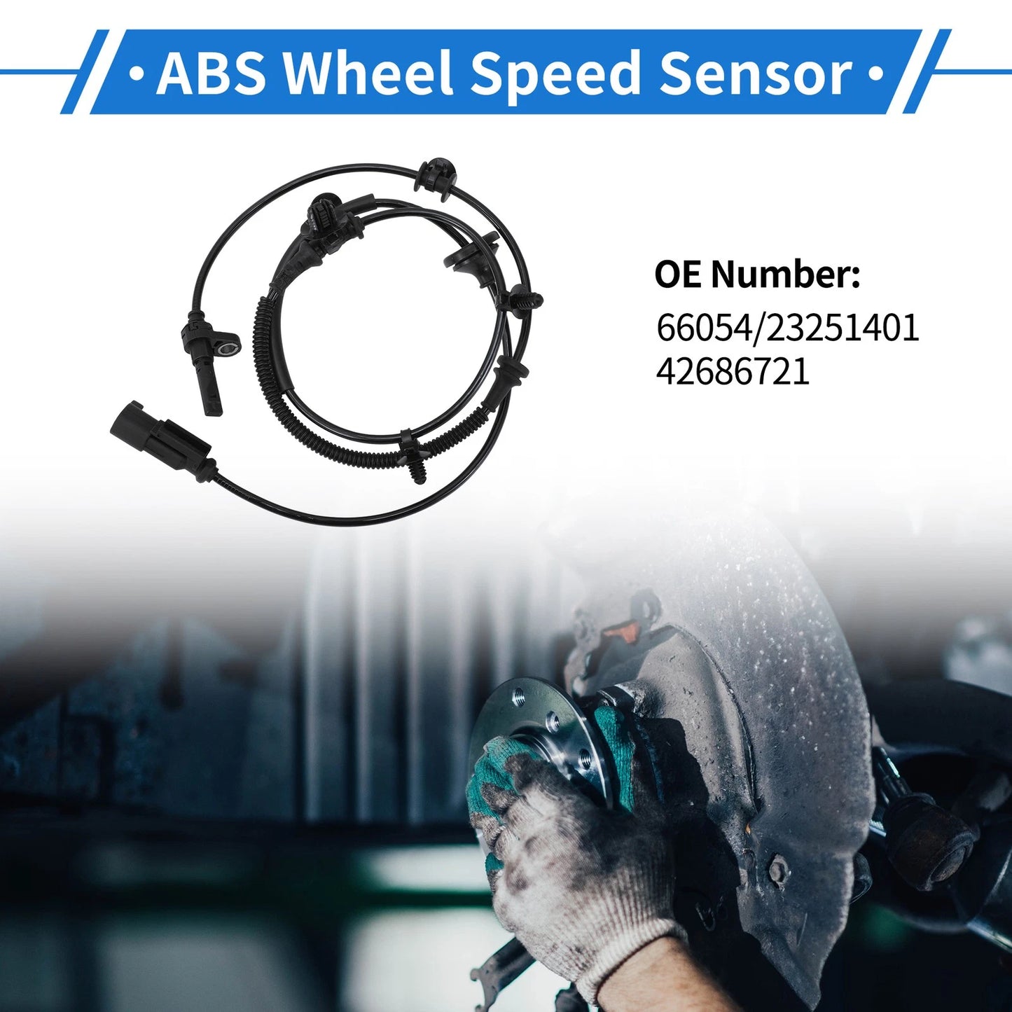 ABS Wheel Speed Sensor No.66054/23251401/42686721 for Chevrolet Volt