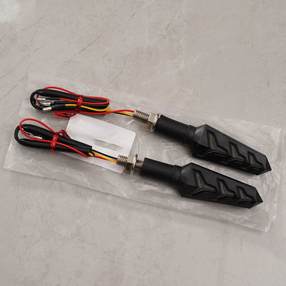 LED Amber Motorcycle Turn Signal Indicators for Universal Models