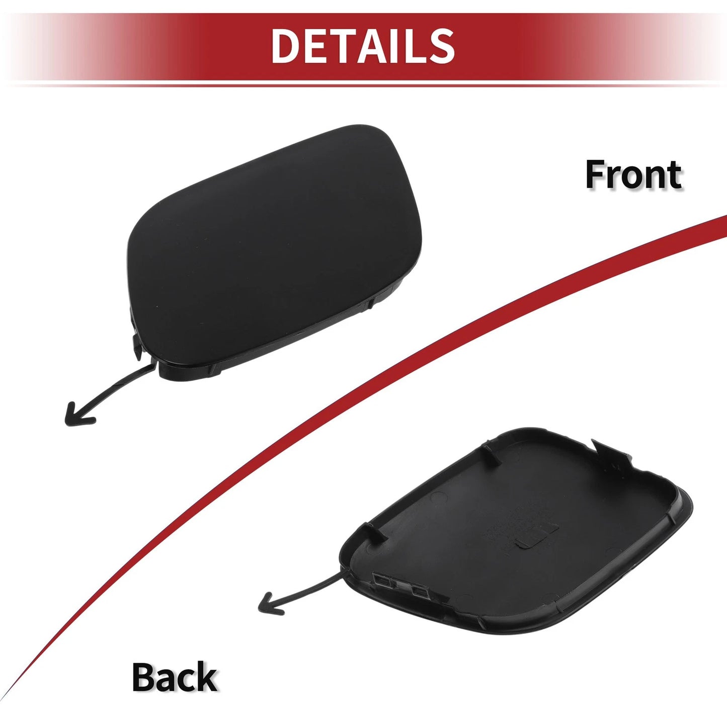 Right Front Tow Hook Cover for Toyota Prius (2019-2022)