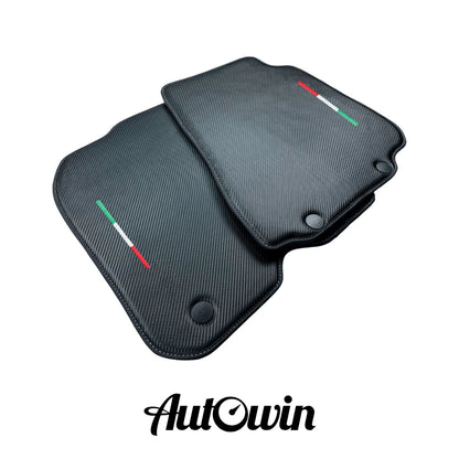 Carbon Fiber Floor Mats for Ferrari 812 GTS Italian Edition (2020-2023)