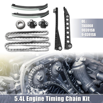 Engine Timing Chain Kit for Ford F-150 F-250 F-350 Super Duty (2004-2010)