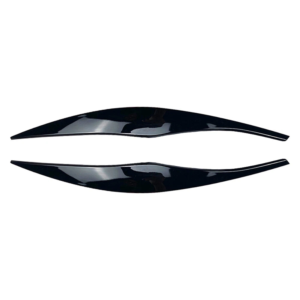 Headlight Eyelid Cover  Bright Black for BMW 3 Series E90 E91 (2006-2011)