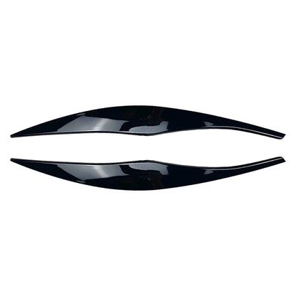 Headlight Eyelid Cover  Bright Black for BMW 3 Series E90 E91 (2006-2011)