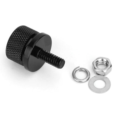 Seat Mounting Bolt Black for Harley Davidson Dyna Sportster Softail (2000-2023)