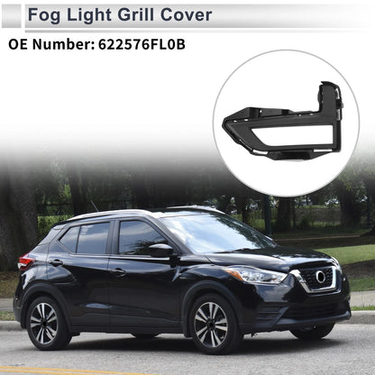 Front Left Fog Light Grill for Nissan Rogue (2017-2020)