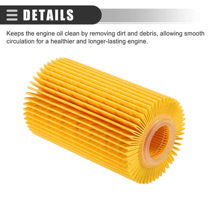 Engine Oil Filter for Toyota Land Cruiser 2008-2021 (2 x Filters)