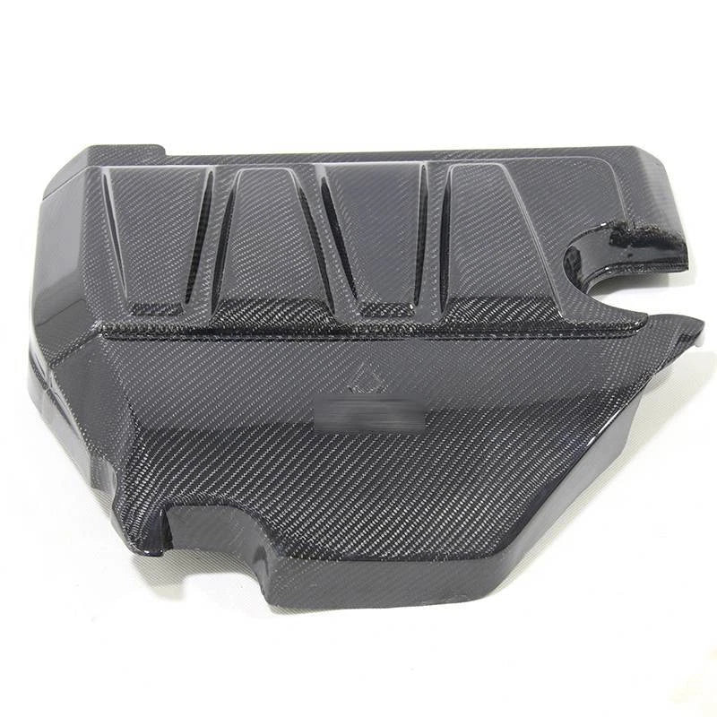 Real Carbon Fiber Engine Panel Cover Trim for Mitsubishi Lancer Evo 10 2008-2016
