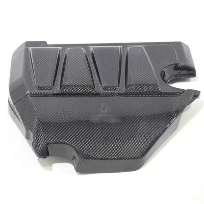 Real Carbon Fiber Engine Panel Cover Trim for Mitsubishi Lancer Evo 10 2008-2016