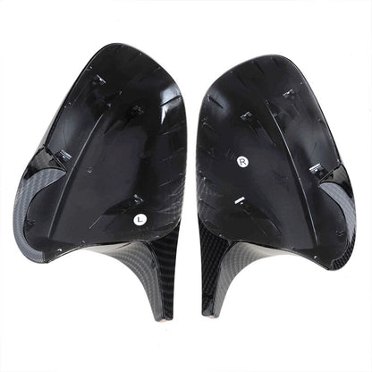 M3 Style Carbon Fiber Side Mirror Cover Caps for BMW E90 E92 E93 (2007-2013)
