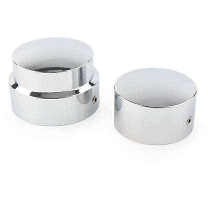Rear Axle Nut Cover Caps  for Harley 2015-Later XG, 2008-Later XL Dyna Chrome