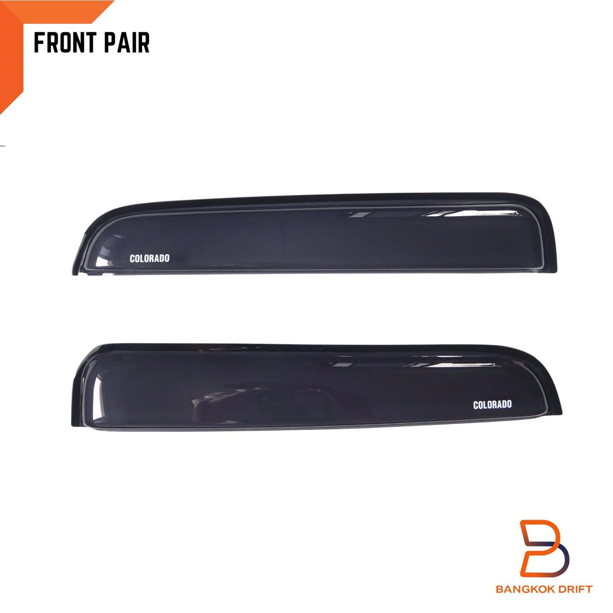 Weathershields Window Visors for Holden Colorado RC Dual Cab Ute (2008-2012)