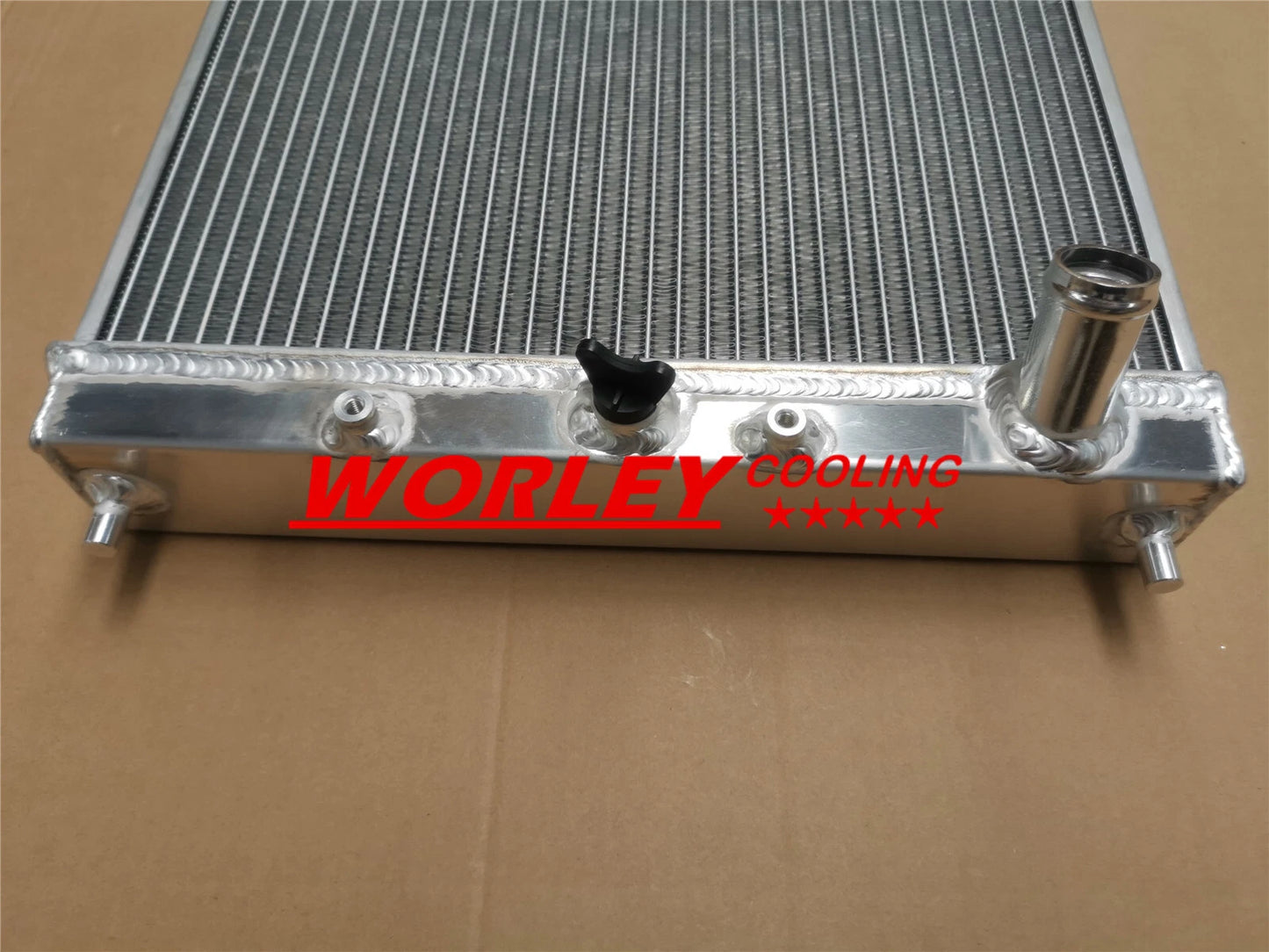 4ROW Radiator + Windshield + Fan for Honda Civic EK EG D15 D16 (1992-2000)