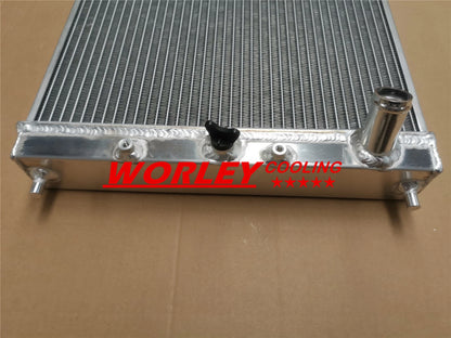 4ROW Radiator + Windshield + Fan for Honda Civic EK EG D15 D16 (1992-2000)