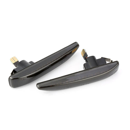 2 x LED Side Marker Lights Yellow for BMW E65 E66 E67 7-Series (2002-2008)