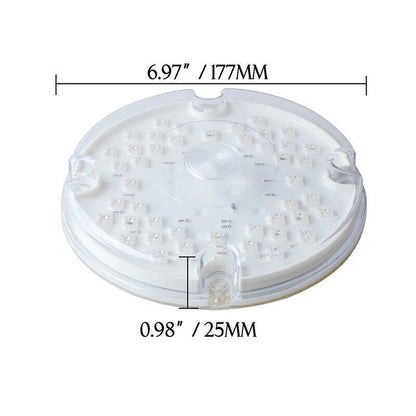 2 x 7" Round LED Tail Brake Lights for Bus Truck Trailer ( Specified)