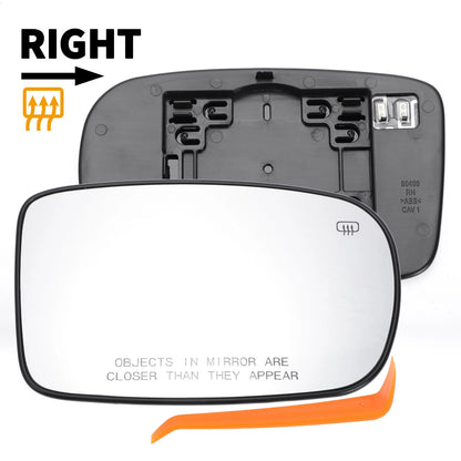 Heated Right Side Mirror Glass Replacement for Chrysler 200/300