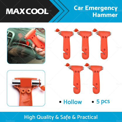5x Emergency Safety Hammer Breaker Cutter for Car Window Glass Tool