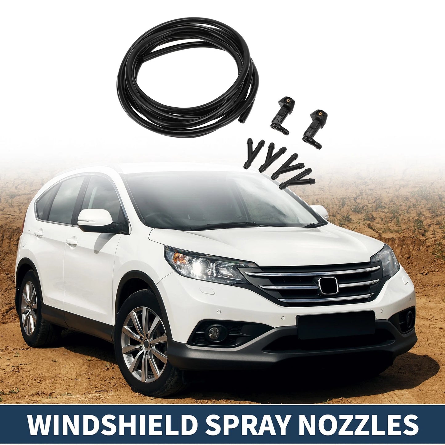 Front Windshield Washer Nozzles  for Honda Civic (2006-2011)
