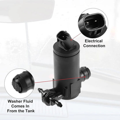 Windshield Washer Pump for Toyota RAV4, C-HR, Corolla, Highlander, Lexus