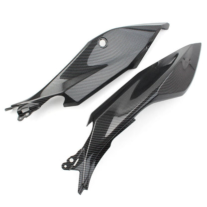 Carbon Fiber Rear Seat Side Fairing Cowl Panel for Kawasaki Ninja 400 (2018-2020)
