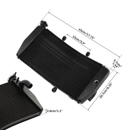 Black Radiator Cooler for Honda CBR929RR (2000-2001)