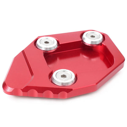 CNC Side Kickstand Extension Pad Red for Honda CBR600RR (2007-2015)