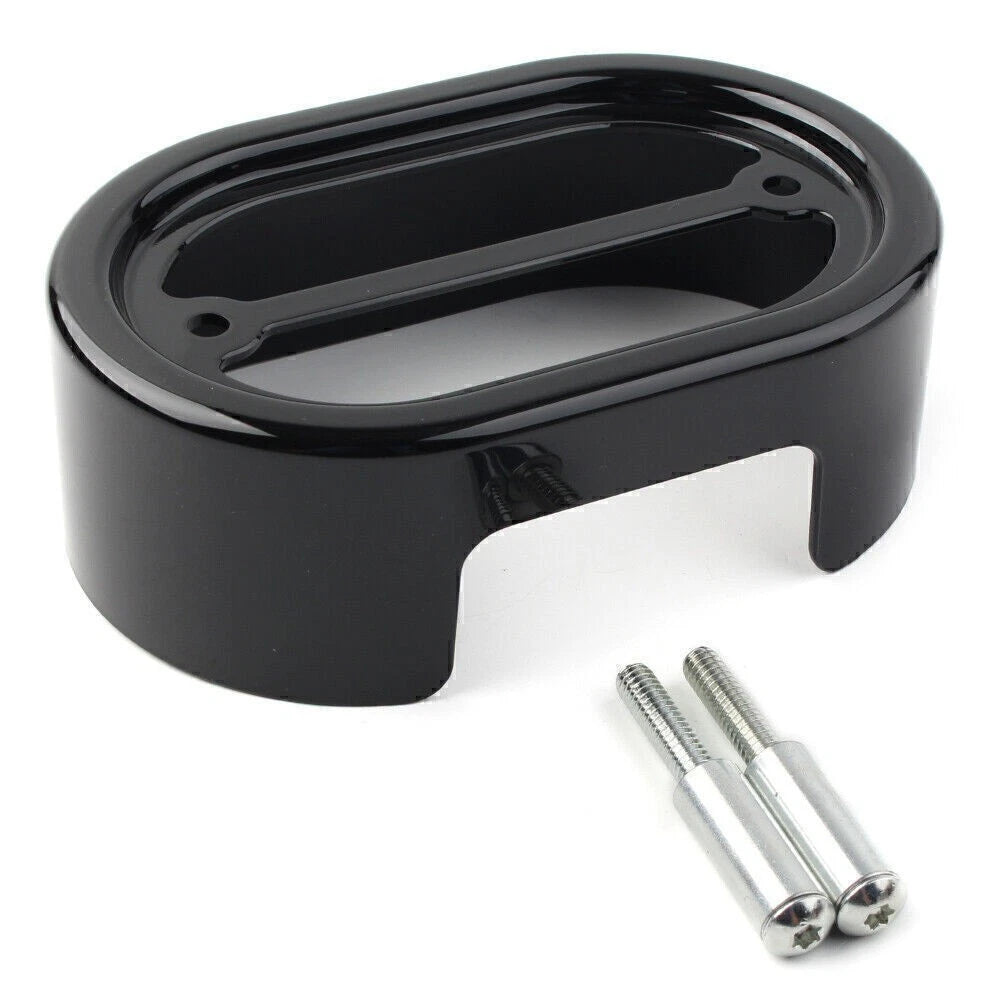 Black Drag Regulator Cover for Harley Davidson Softail FXST FLST FXSTD (2001-2006)