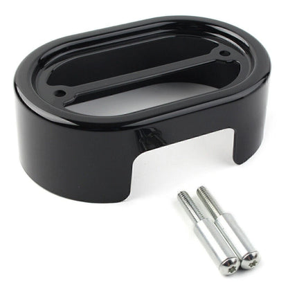 Black Drag Regulator Cover for Harley Davidson Softail FXST FLST FXSTD (2001-2006)