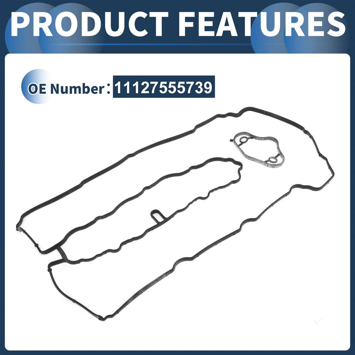 Valve Cover Gasket for BMW 5 Series E60 520i 2.0L (2006-2009)