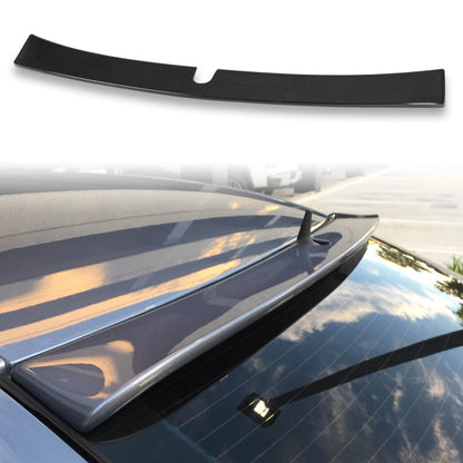 ABS Roof Spoiler for Mercedes Benz W211 Sedan 2003-2006 Obsidian Black