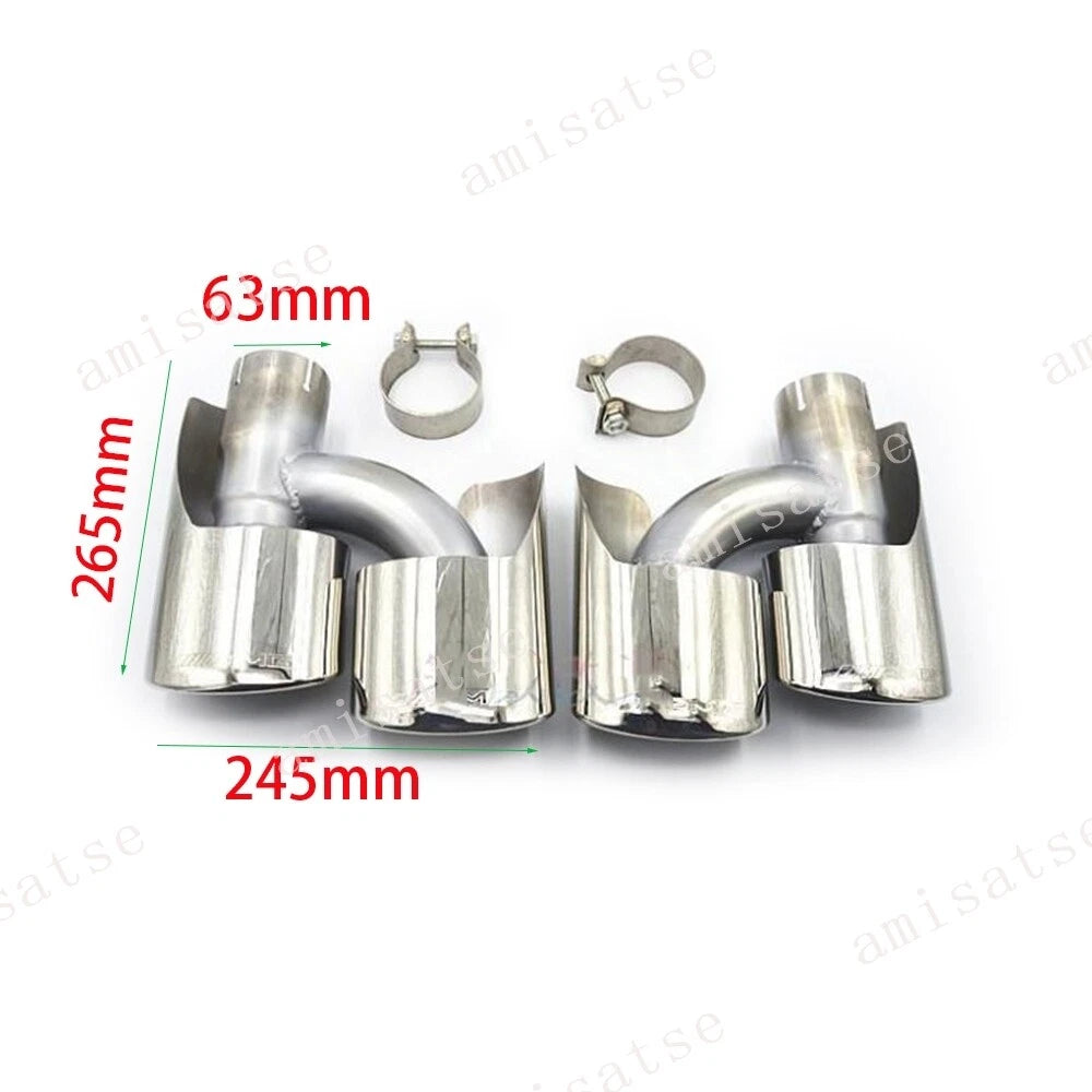 Muffler Exhaust Tip for Mercedes Benz W164 ML63 ML350 ML400 ML500 (2010-2013)