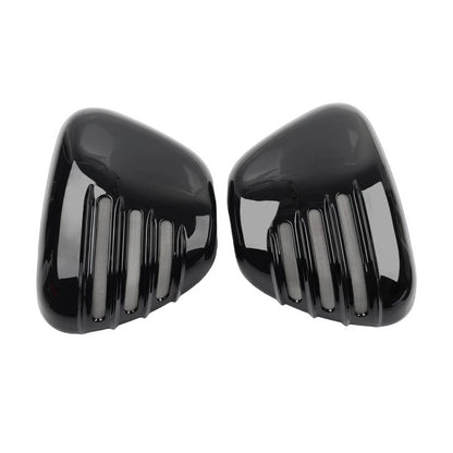 Gloss Black Left Right Battery Side Covers for T100 (2017-2023)