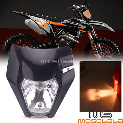 Universal Headlight Fog Light for Dual Sport Motorcycles & Dirt Bikes